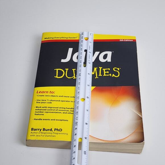 Java for Dummies by Barry A. Burd 5th Edition Java 7 Paperback Reference Book - Picture 6 of 7